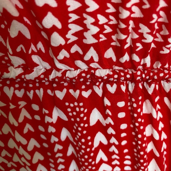 Vicoria's Secret heart design robe swimsuit cover kimono. OS - Picture 5 of 11